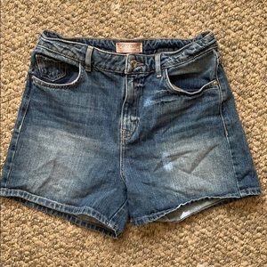 High waisted shorts